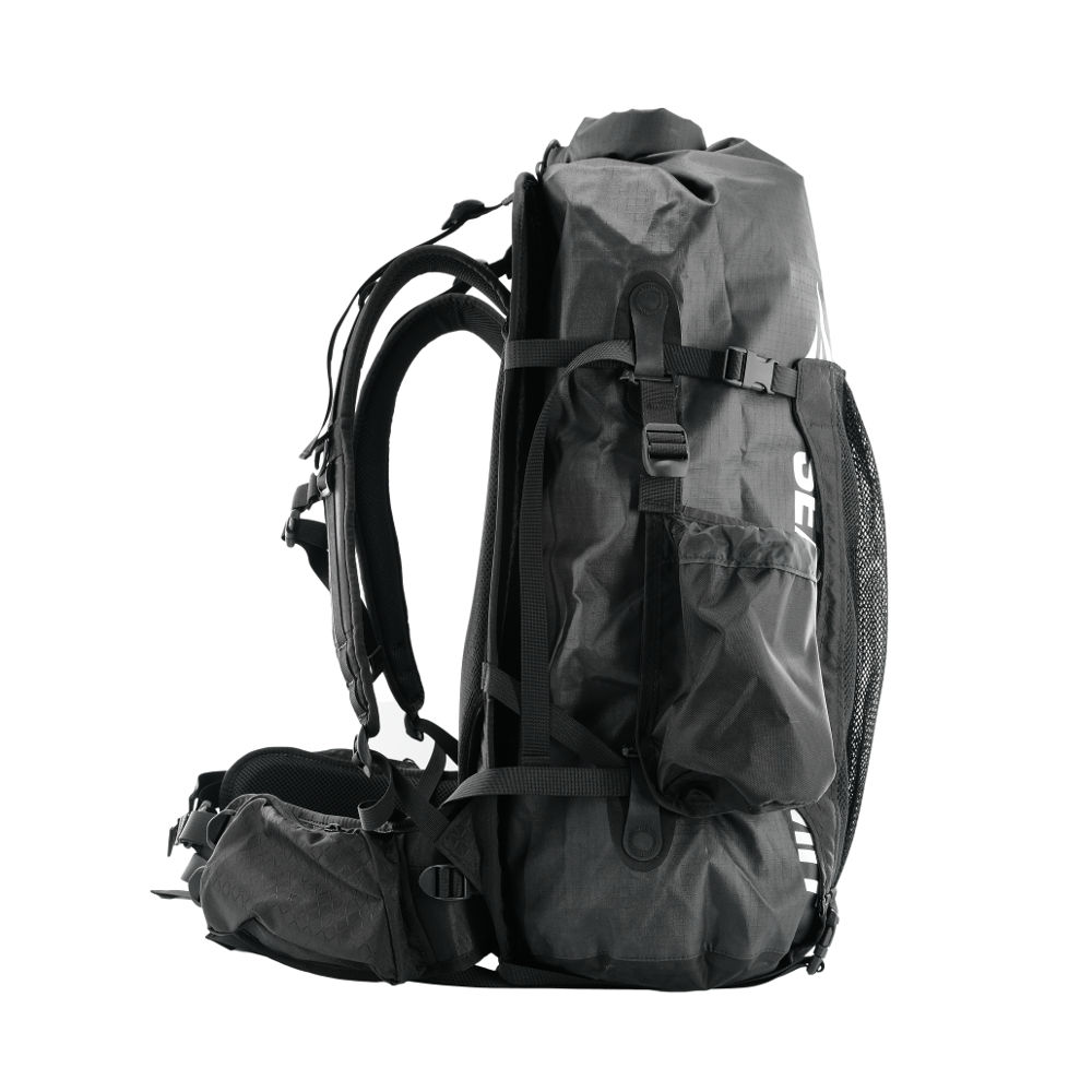 123 NEW Large Backpack Rucksack Bag SPORTS HIKING SCHOOL WORK 100% PLAIN BLACK 