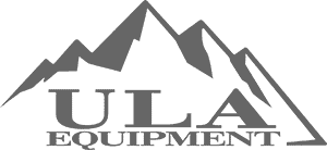 ULA Equipment Logo in Charcoal Grey with Transparent Background