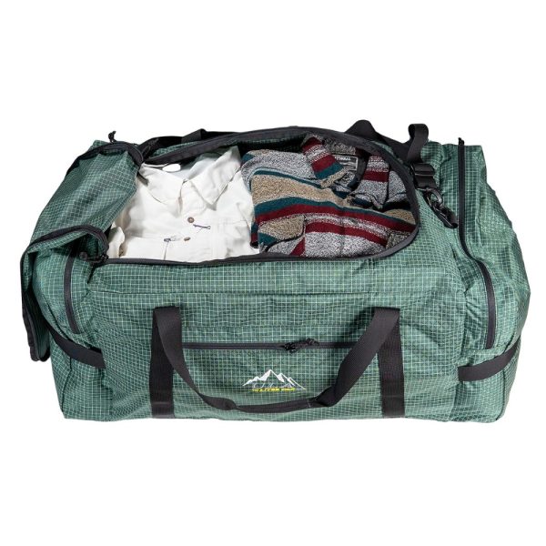 ULA DLX 110L Duffle Bag in Brushed Green Robic