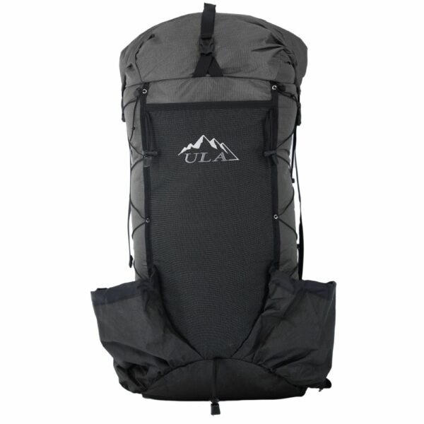 The front view of the ultralight, ultra-strong, frameless ULTRA Ohm backpack.