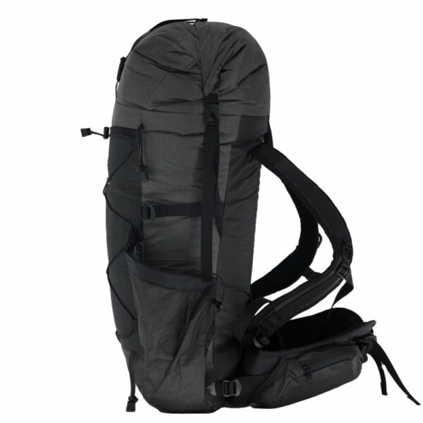 The left side view of the ultralight and ultra-strong ULTRA Photon backpack.