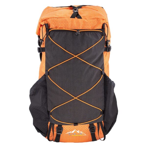 ULA 2024 Catalyst: With top y-strap and bottom straps attached