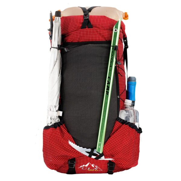 ULA 2024 Ohm: With Top Y-Strap and Bottom Straps Attached
