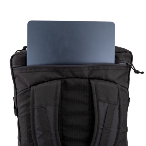 Patchless 36L Dragonfly in Black Diamond Robic Laptop Compartment Fits 17" Laptop