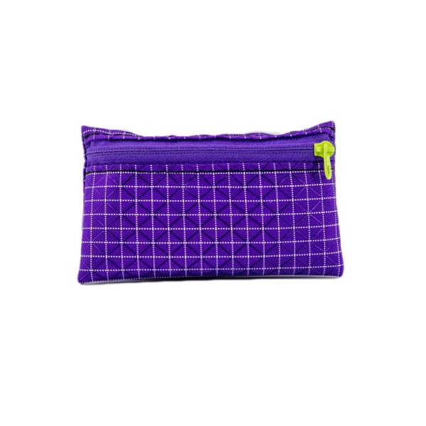 ULA trail wallet in Purple Robic with Purple Zipper