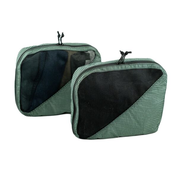 ULA 30L Packing Cube Bundle in ULA Green. Bundle contains 2 large cubes.