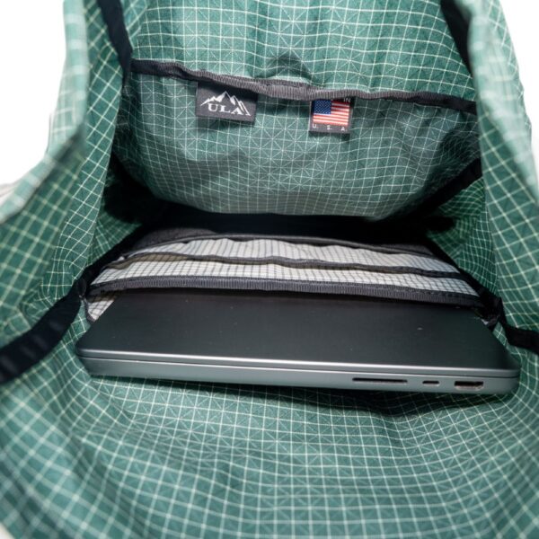 ULA Green Robic Node Daypack Front View