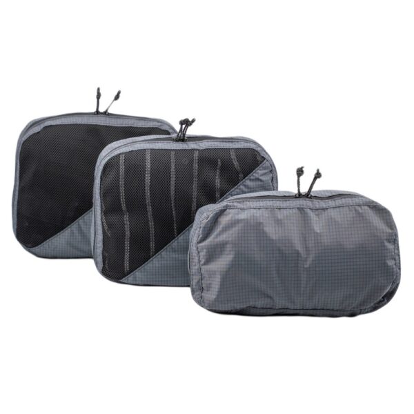 ULA 36L Packing Cube Bundle in Castlerock. Bundle contains 2 large packing cubes and 1 shoe cube.