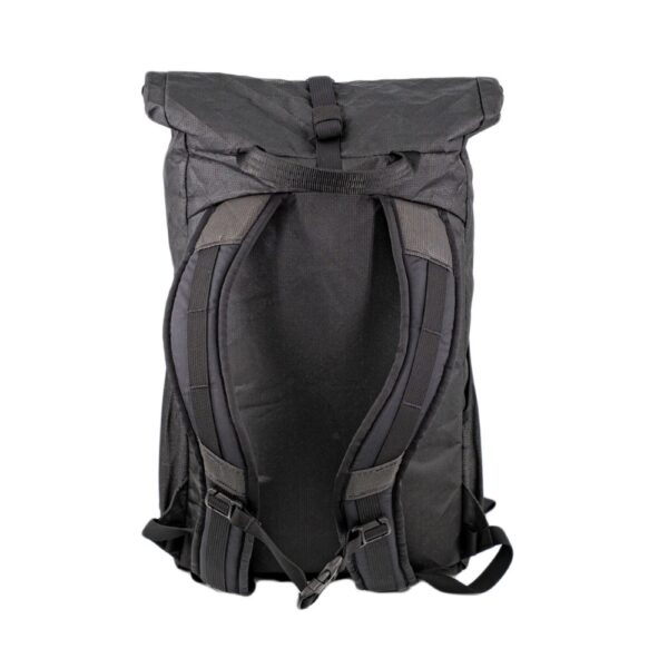 ULA Ultra Node Daypack Back View Showing S-straps and sternum strap.
