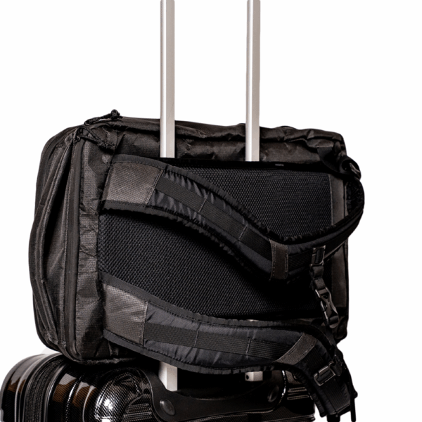 ULTRA Cicada with Pass-through Sleeve on a Carry-on