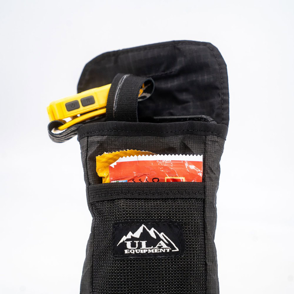 ULTRA Polarity Pocket with items in the front mesh