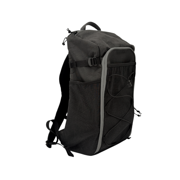 A 3/4 side view of the Bespoke 36L Dragonfly 0226 Dia de los Muertos