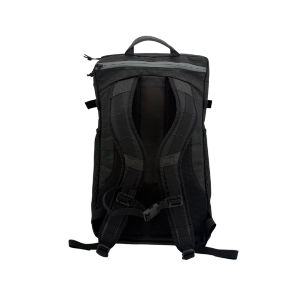 The back view of the Bespoke 36L Dragonfly 0226 Dia de los Muertos