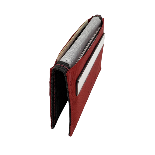 Wasatch Wallet: Folded open
